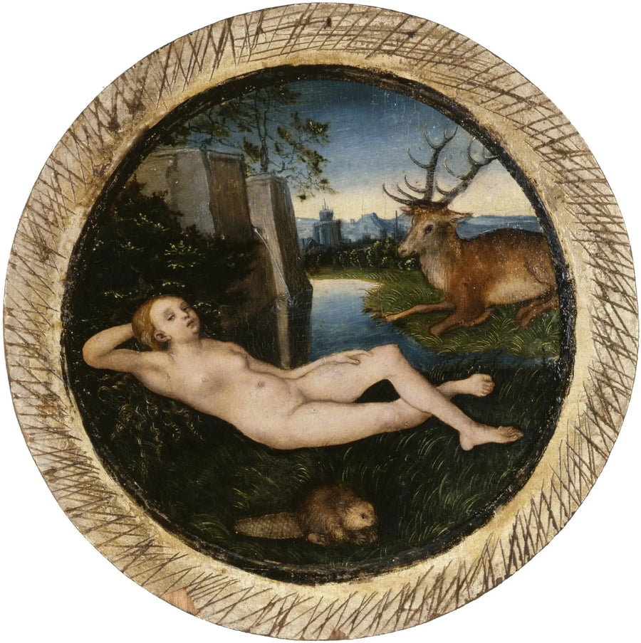 Nymphe makaa - Lucas Cranach vanhempi