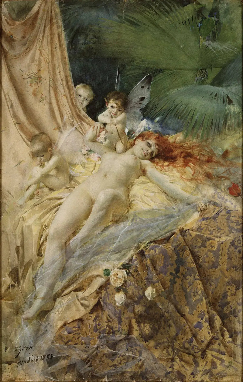 Rakkauden nymfi - Anders Zorn