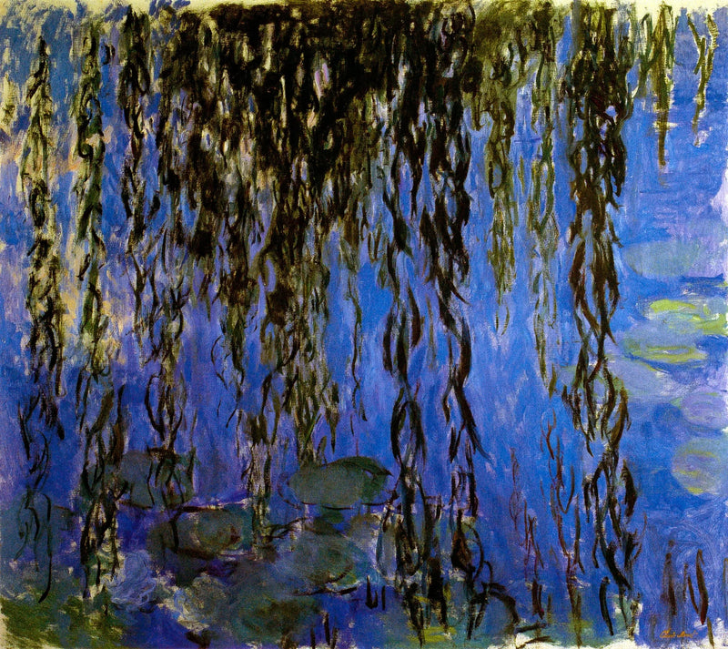 Nymfit ja pajunoksat - Claude Monet