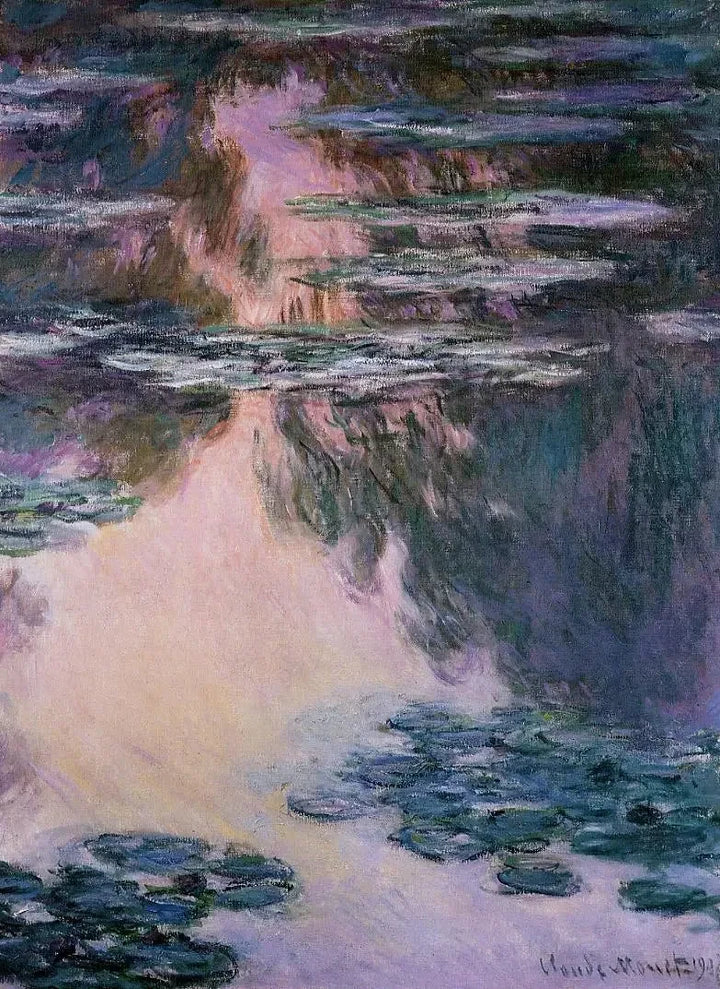 Vesililjojen allas W1715 - Claude Monet