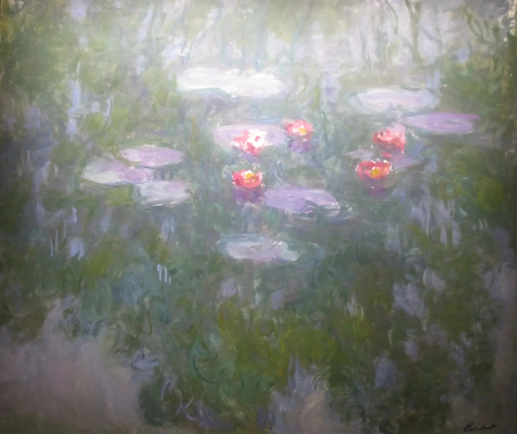 Nymphéas - Claude Monet image 1 copie de tableau peinte à la main