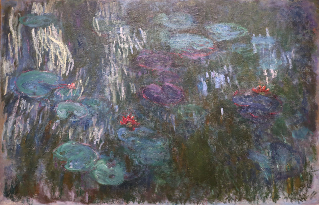 Nymphéas W1858 de Claude Monet photographié au Metropolitan Museum of Art