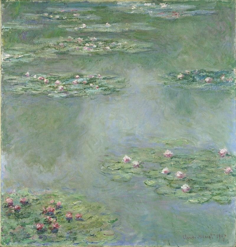 Vesililjat W1699 - Claude Monet