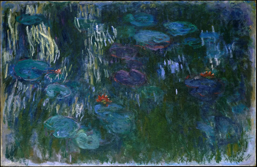 Nymphéas, sauvan heijastukset - Claude Monet