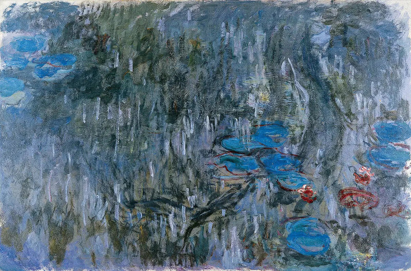 Nymphéas, sauvan heijastukset - Claude Monet