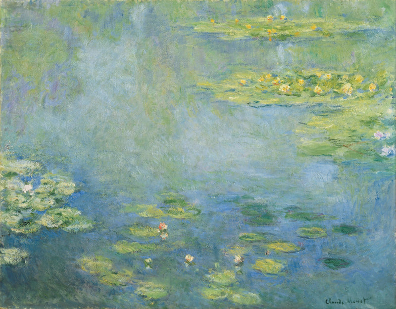 Vesililjat W1689 - Claude Monet