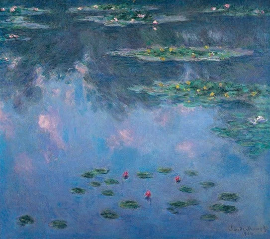 Vesililjat W1691 - Claude Monet