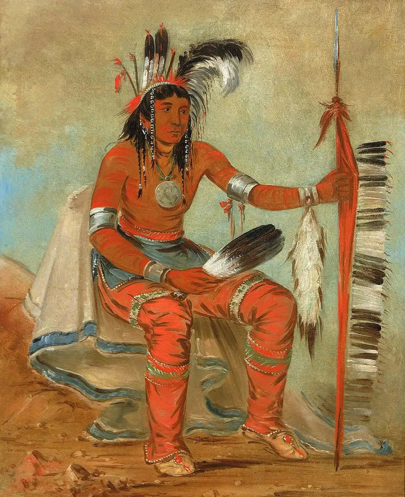 O'n-daig, varis, dandy - George Catlin