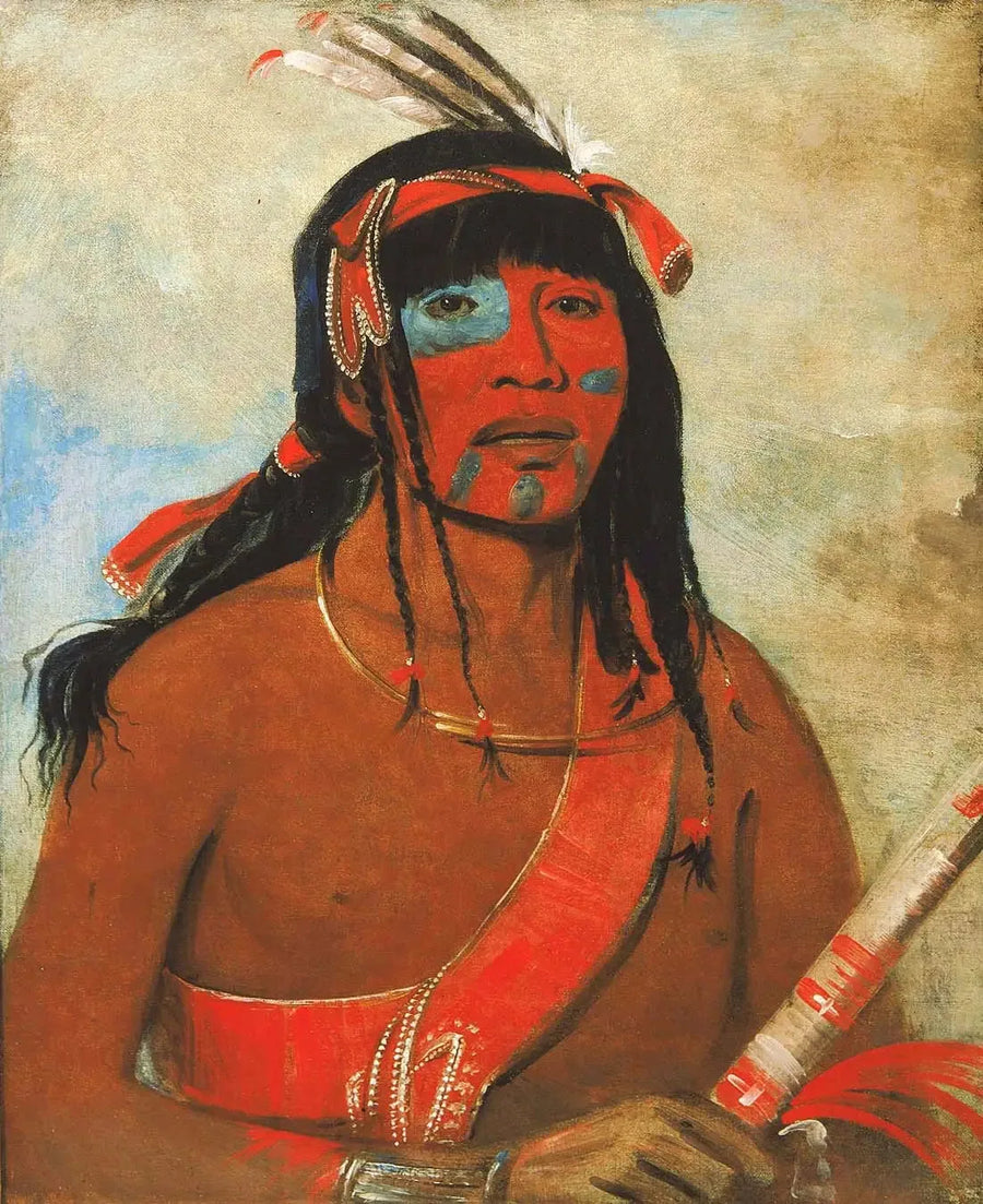 O-tá-wah, l'Ottaway, soturi - George Catlin
