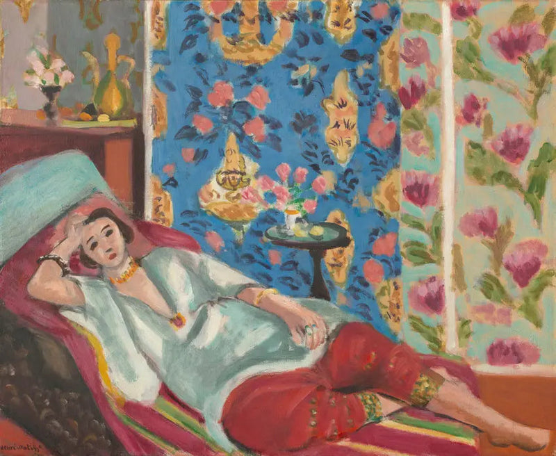 Punahousuinen odaliski - Henri Matisse