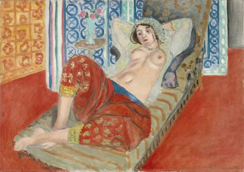 Punahousuinen odaliski - Henri Matisse