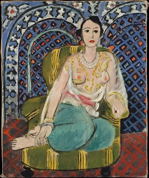 Istuva odaliski - Henri Matisse