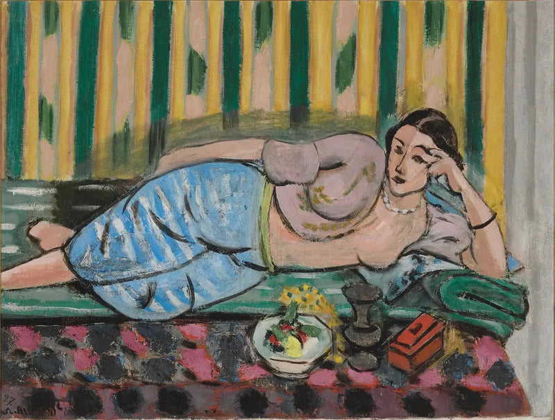 Punaisessa laatikossa oleva odaliski - Henri Matisse