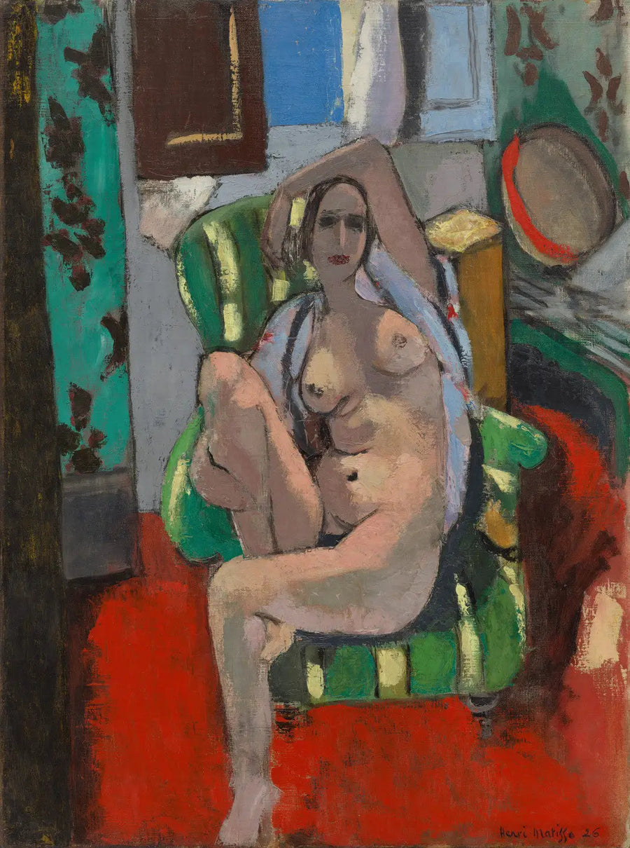 Odaliski tamburiinilla - Henri Matisse