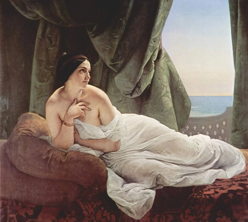 Laajentunut odaliski - Francesco Hayez