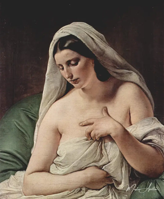 Odalisque - Francesco Hayez - Reproductions de tableaux et peintures haut de gamme