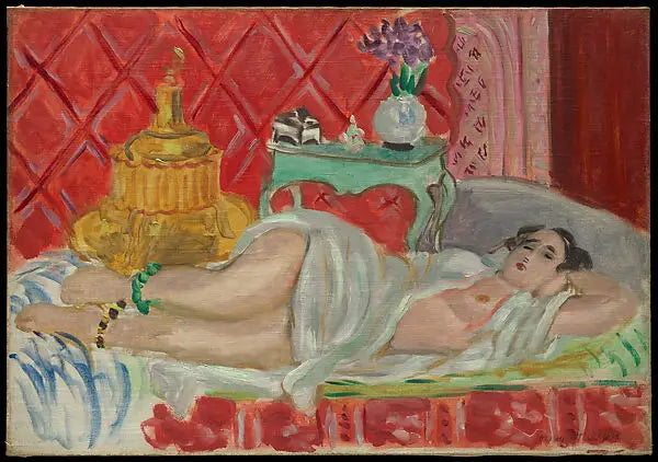 Odaliski, punainen harmonia - Henri Matisse
