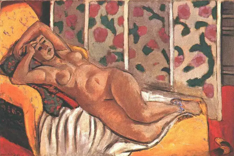 Keltainen odaliski - Henri Matisse