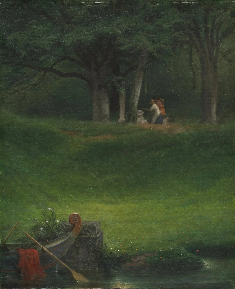 Uhrilahja Panin jumalalle - Paul Delaroche