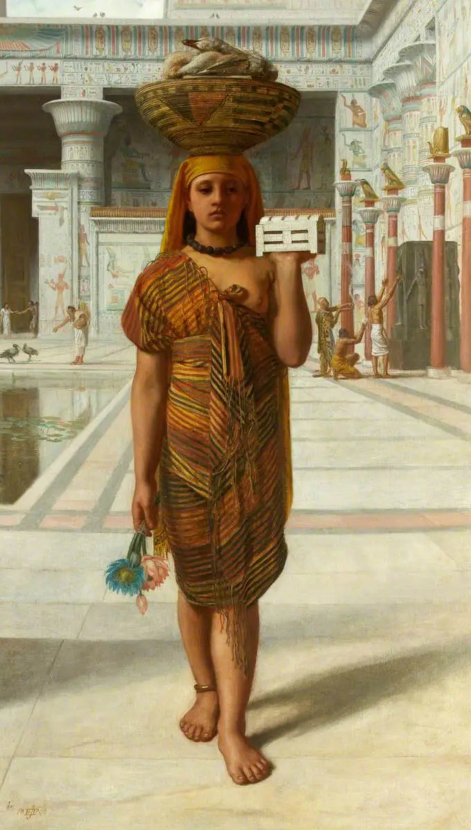 Uhrilahjat Isisille - Edward Poynter