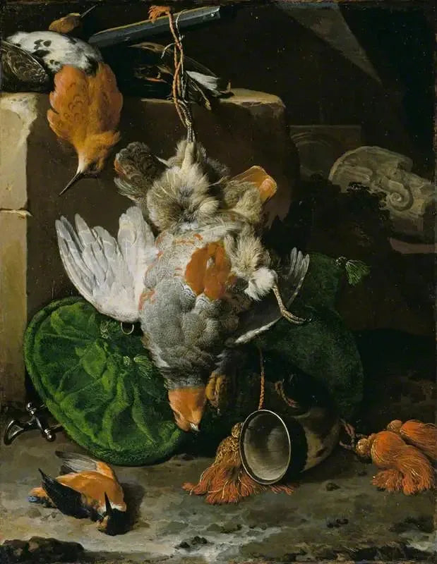 Kuollut lintu - Melchior de Hondecoeter