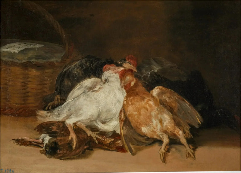 Kuolleet linnut - Francisco de Goya