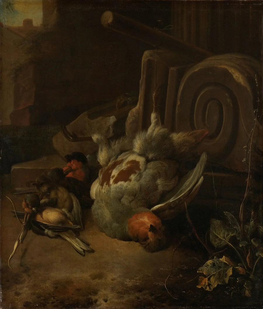 Kuolleet linnut - Melchior de Hondecoeter