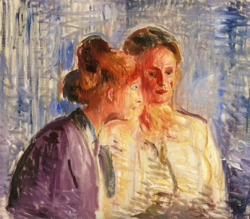 Olga ja Rosa Meissner - Edvard Munch