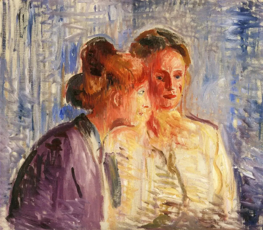 Olga ja Rosa Meissner - Edvard Munch