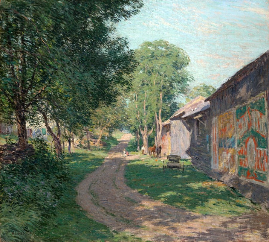 Saint-Jeanin varjo - Willard Metcalf