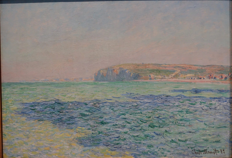 Varjoja merellä, kallioita Pourville W792 - Monet