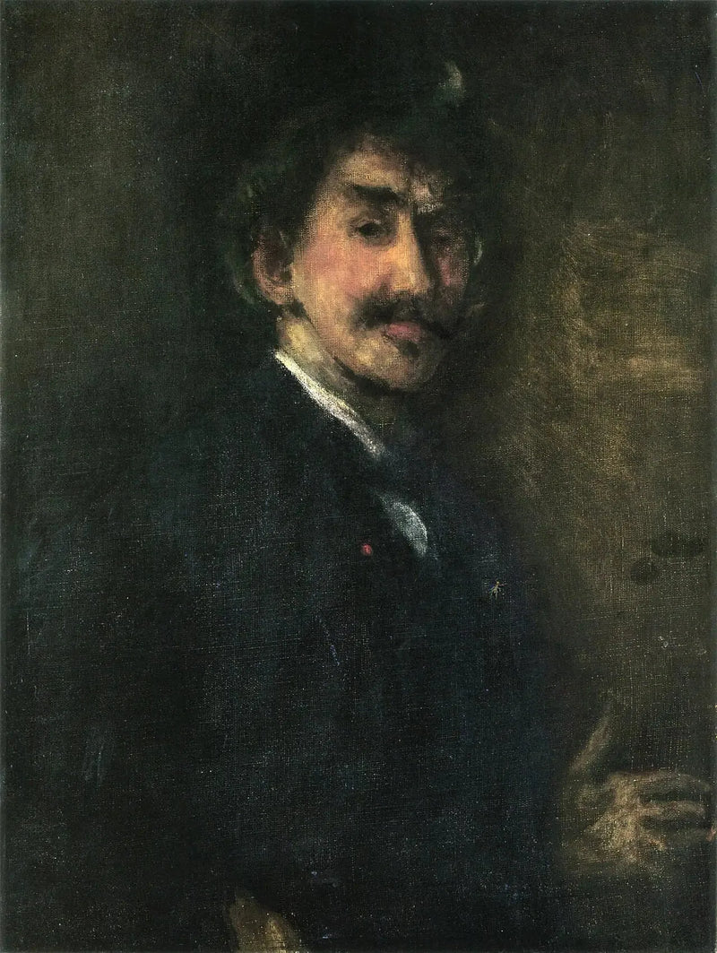 Kulta ja Ruskea: Itsepotretti - James Abbott McNeill Whistler