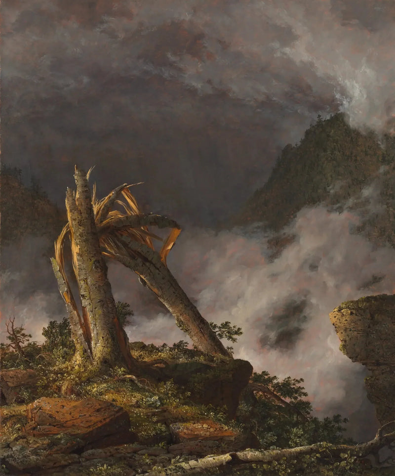 Vuoristotuuli - Frederic Edwin Church