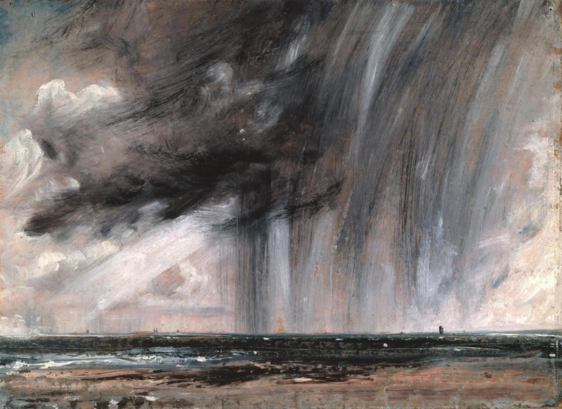 Meren yllä oleva myrsky - John Constable