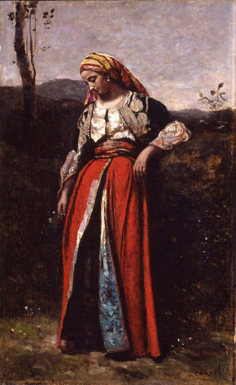 Itäinen uneksija - Jean-Baptiste Camille Corot