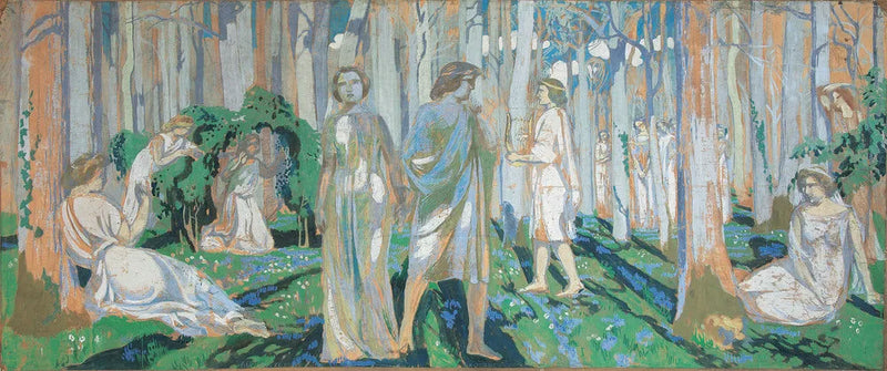 Orfeus ja Eurydike - Maurice Denis