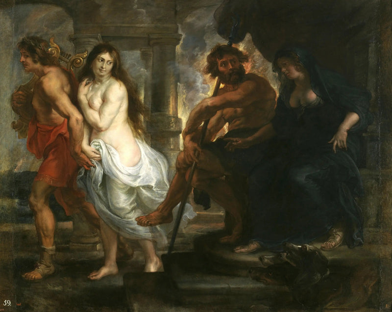 Orfeus ja Eurydike - Peter Paul Rubens