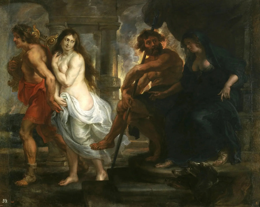 Orfeus ja Eurydike - Peter Paul Rubens