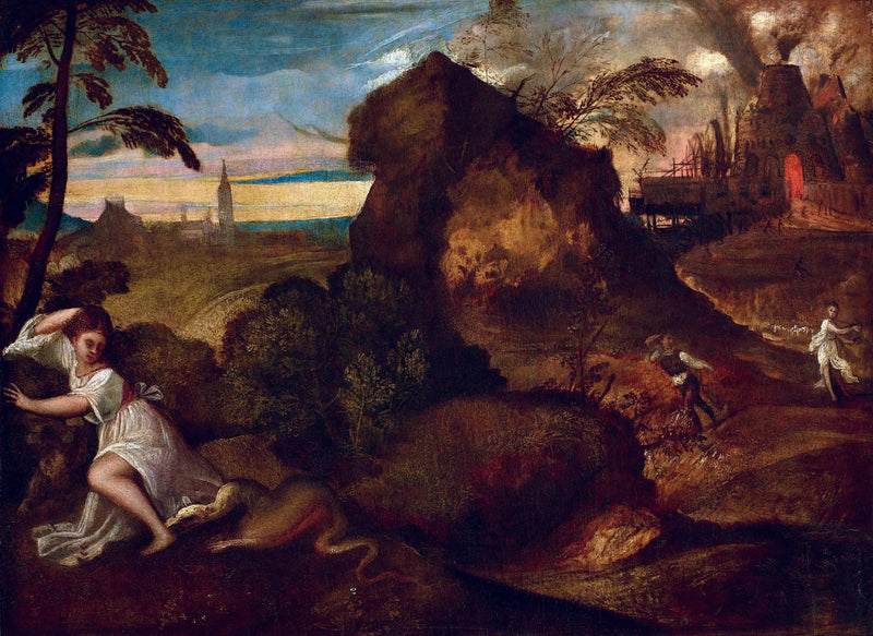 Orfeus ja Eurydike - Titian