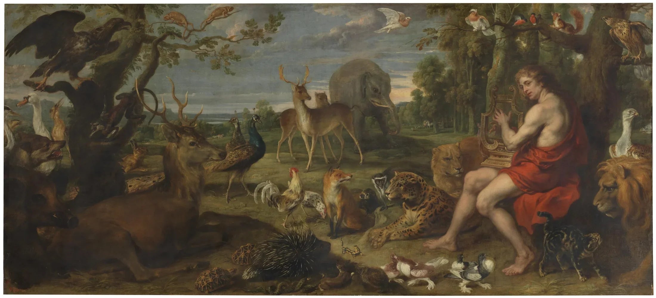 Orphée et les animaux - Frans Snyders image 1 reproduction d’œuvre d’art à l’huile