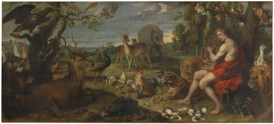 Orfeus ja eläimet - Peter Paul Rubens