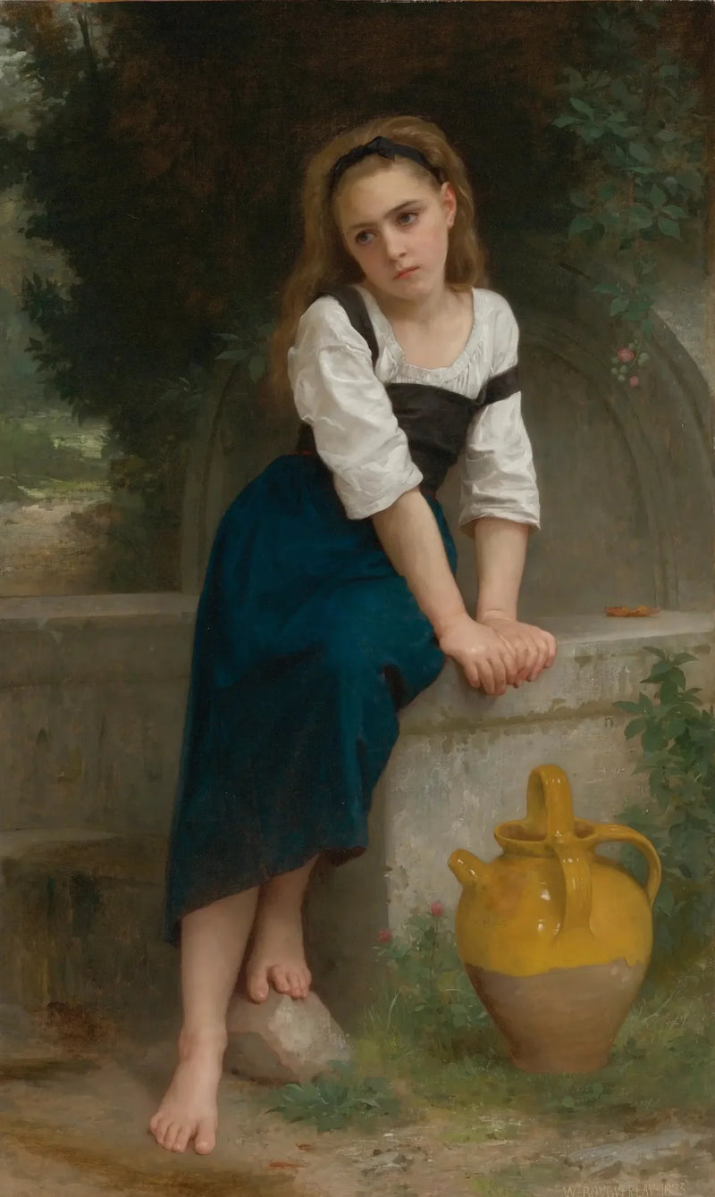 Orfeus lähteellä - Bouguereau