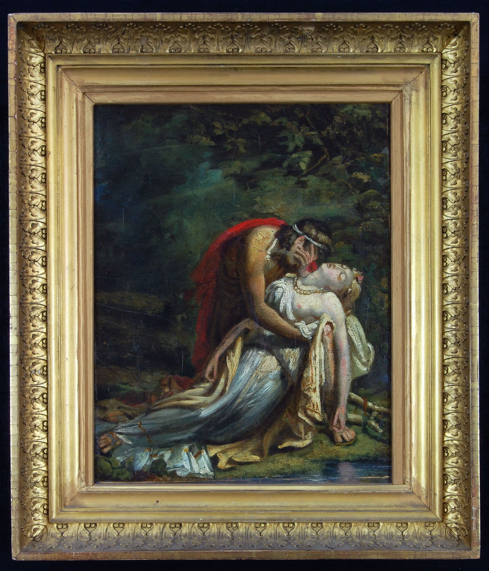 Orpheus en Eurydice - Ary Scheffer image 1 tableau peint à l’huile sur toile