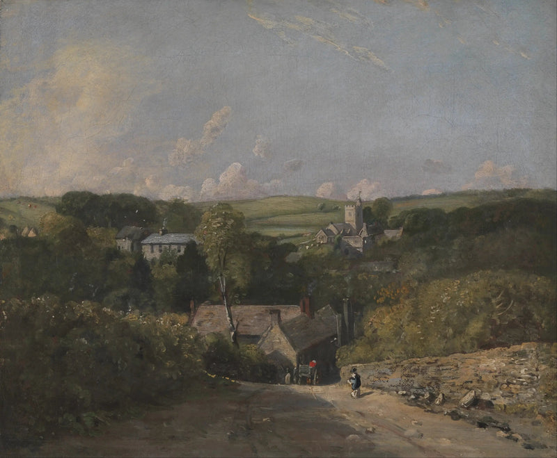 Osmingtonin kylä - John Constable