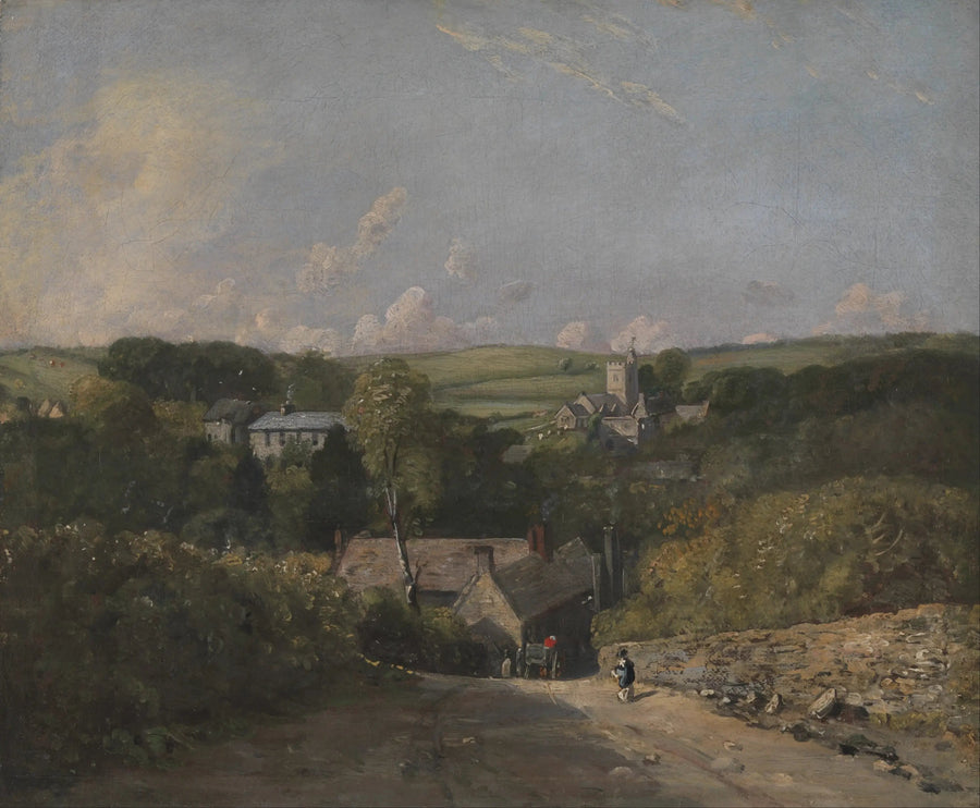 Osmingtonin kylä - John Constable