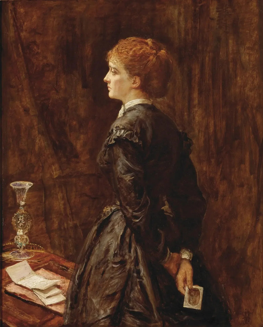 Kyllä vai ei? - John Everett Millais