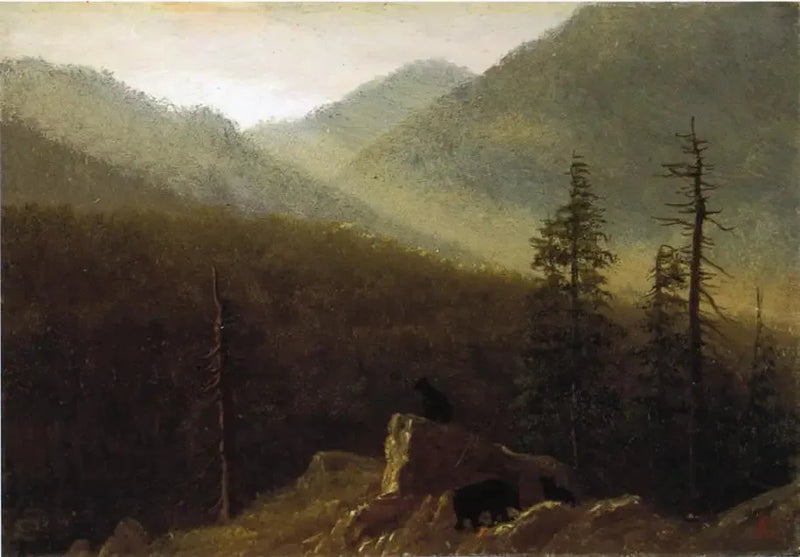 Meidän luonnossa - Albert Bierstadt