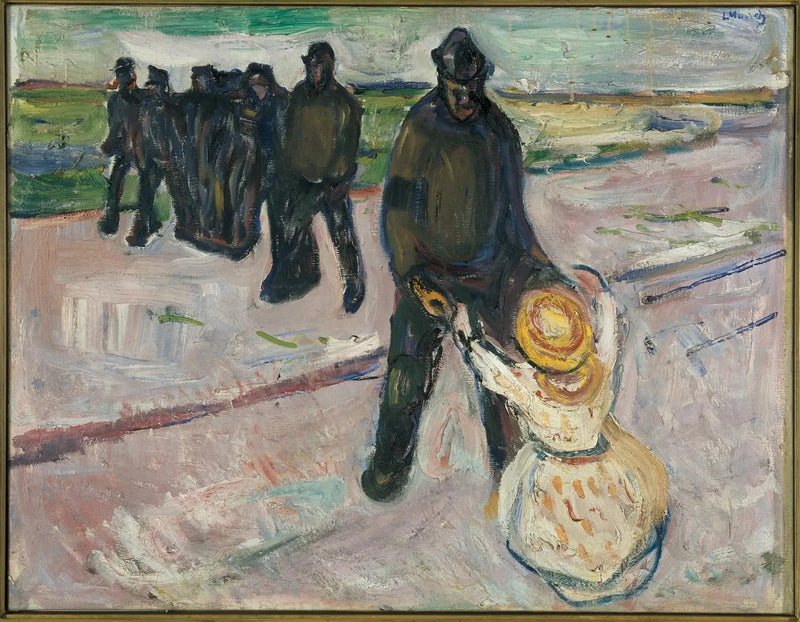 Työläinen ja Lapsi - Edvard Munch