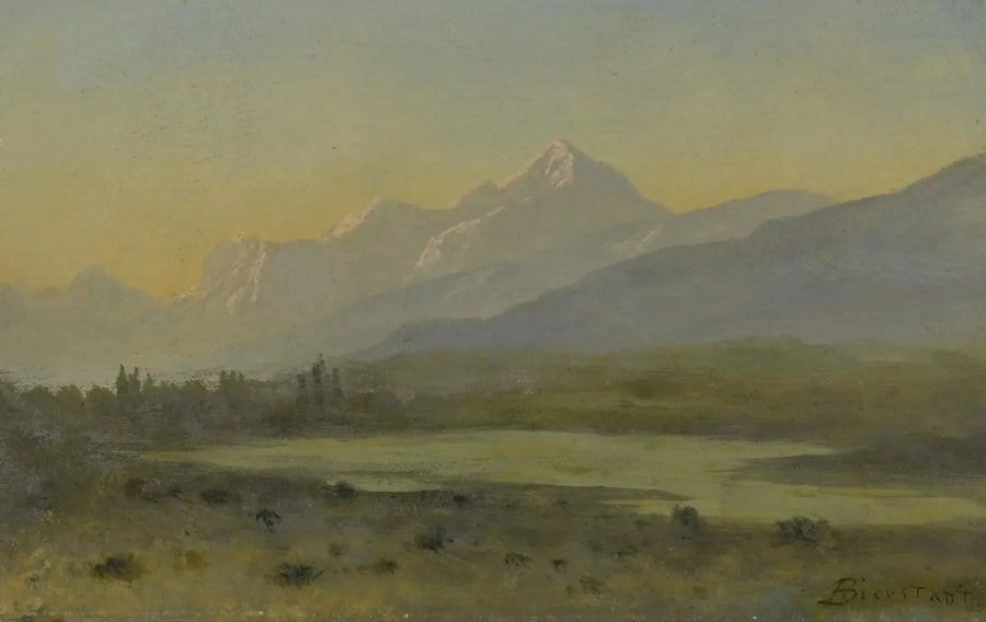 Owens Valley, Kalifornia - Albert Bierstadt