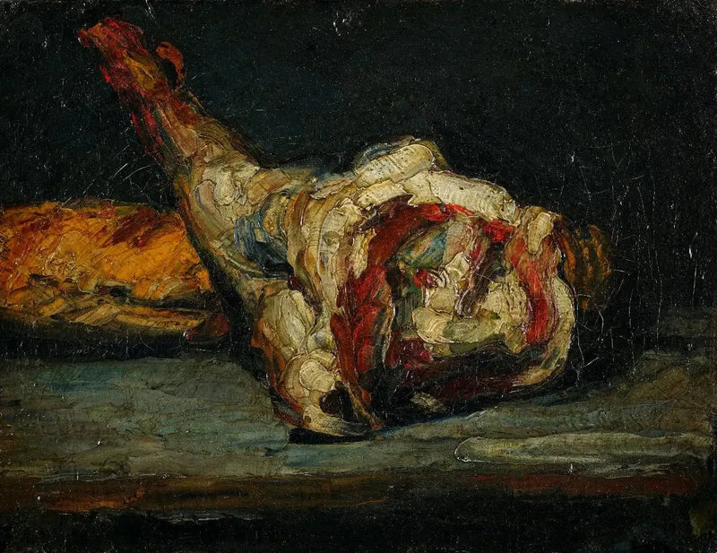 Leipä ja lampaanpotka - Paul Cézanne